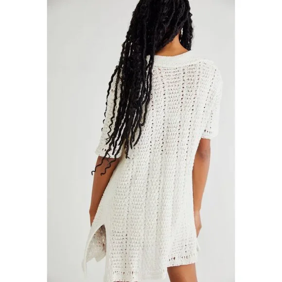 🎉LAST CHANCE🎉 NWT Free People Soda Pop Cardi / Evening Cream - Picture 2 of 6